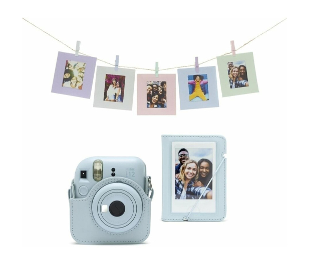Fujifilm Instax Mini 12 niebieski zestaw akcesoriów - 1506527 - zdjęcie 2